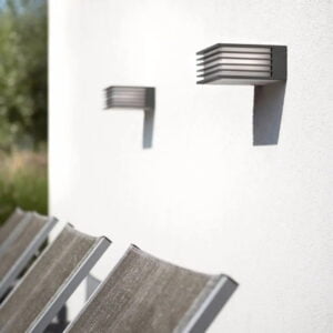 Aplique Exterior E27 Kubik 3