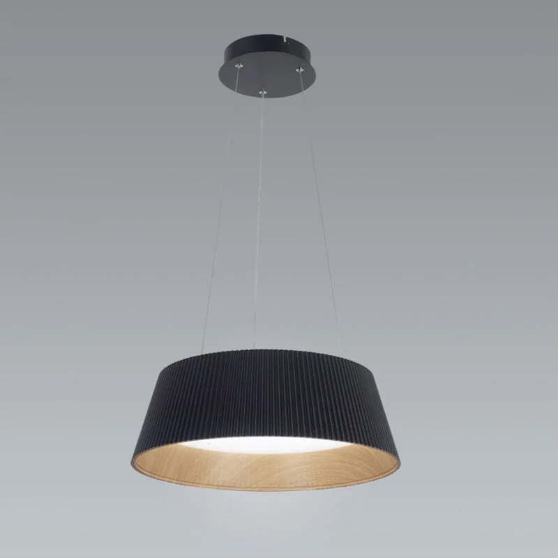 Colgante WOOD negro | GMGE