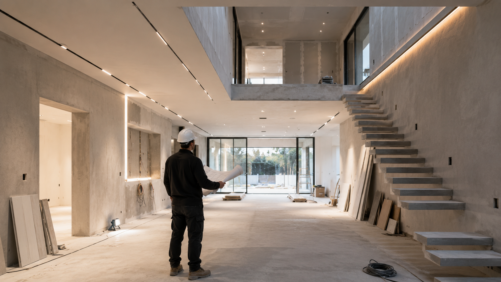 Seguimiento de un proyecto de iluminación en obra