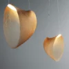 Colgante Halo Lumen de madera