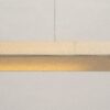 Detalle de luz cálida 2500K del Colgante Aura Horizontal Mínimo