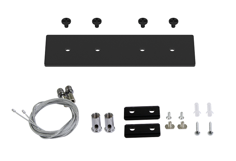 Accesorios de suspensión para riel Brooklyn Lucciola
