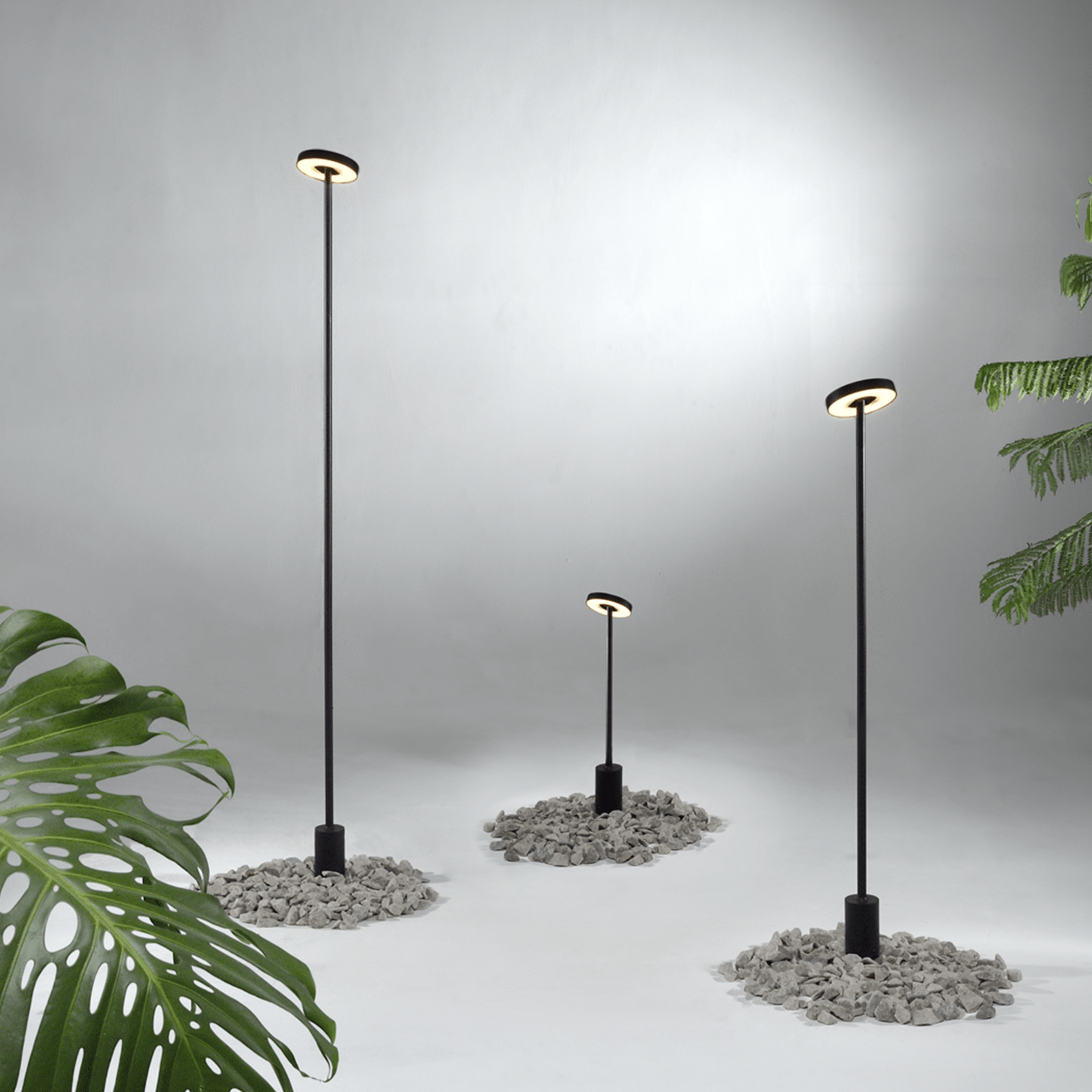 Jabalina LED VK-INVISIBLE para exterior