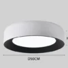 Plafón LED Sirius 50 cm 48W Blanco y Negro | Lumen - Thumbnail Image 2