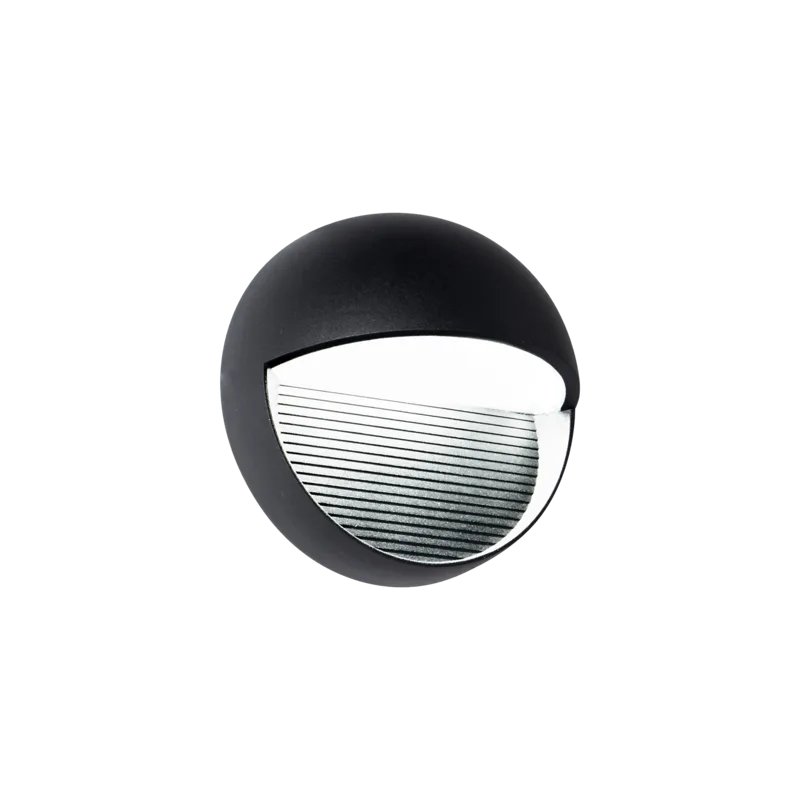 Aplique de pared exterior KATO LED 3W IP65 de Leuk