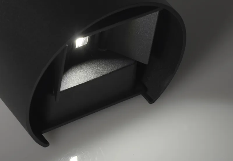 Aplique de pared exterior DYO LED 6W IP65 de Leuk