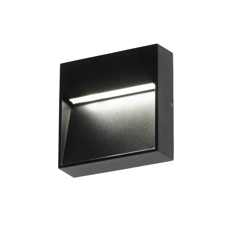 Aplique de pared exterior OKTA LED 6W IP65 de Leuk