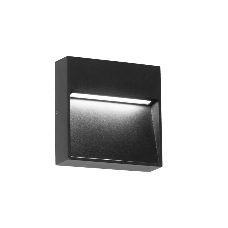 Aplique de pared exterior OKTA LED 6W IP65 de Leuk