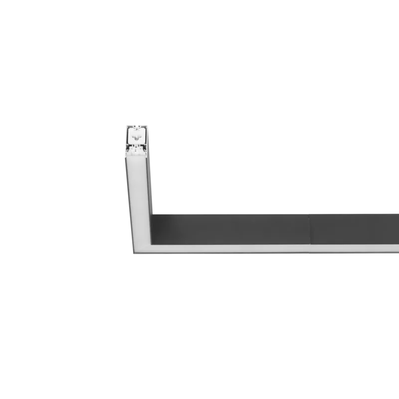 Unión L LED DYNA 12,5 W 3CCT | Leuk Negro Mate