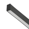 Unión recta LED DYNA 30 cm 6 W 3CCT | Leuk Negro Mate
