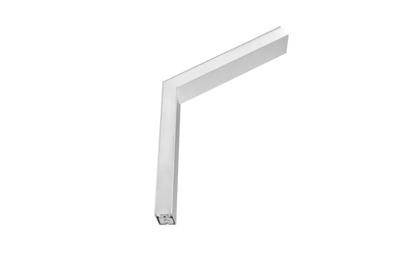 Unión angular 120° LED DYNA 12,5 W 3CCT | Leuk Blanco Mate