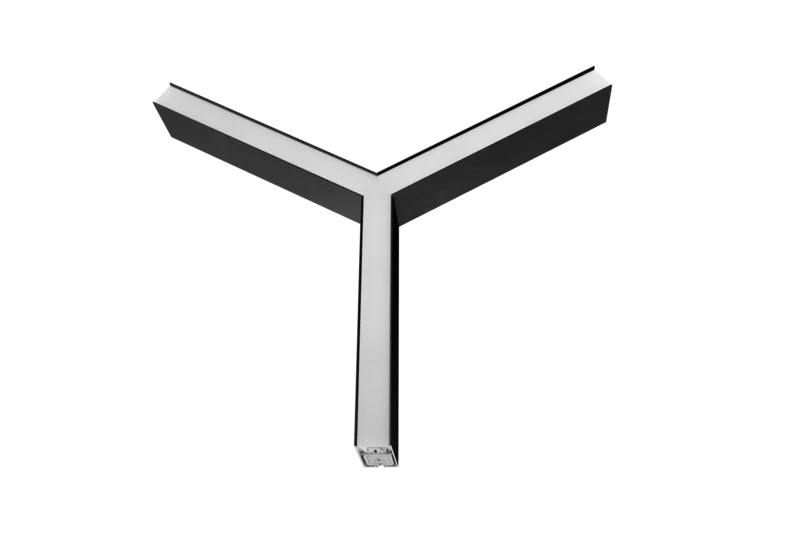 Unión Y LED DYNA 18 W 3CCT | Leuk Negro Mate