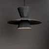 Colgante LED ULÁN 12W 3000K Negro de Leuk