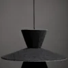 Colgante LED ULÁN 12W 3000K Negro de Leuk