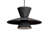 Colgante LED ULÁN 12W 3000K Negro de Leuk