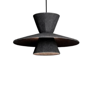 Colgante LED ULÁN 12W 3000K Negro de Leuk