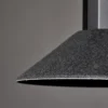 Colgante LED ALTAI 12W 3000K Negro de Leuk