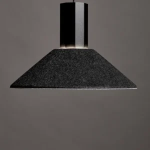 Colgante LED ALTAI 12W 3000K Negro de Leuk