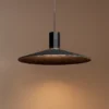 Colgante LED DARJAN 12W 3000K Negro de Leuk