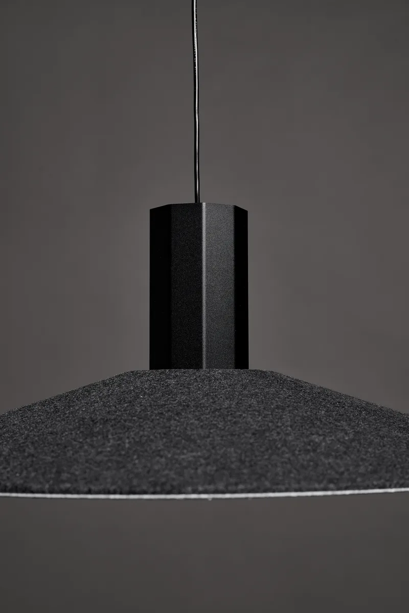 Colgante LED DARJAN 12W 3000K Negro de Leuk