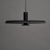 Colgante LED BULGAN 12W 3000K Negro de Leuk