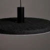 Colgante LED BULGAN 12W 3000K Negro de Leuk