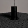 Colgante LED BULGAN 12W 3000K Negro de Leuk