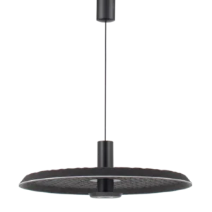 Colgante LED BULGAN 12W 3000K Negro de Leuk