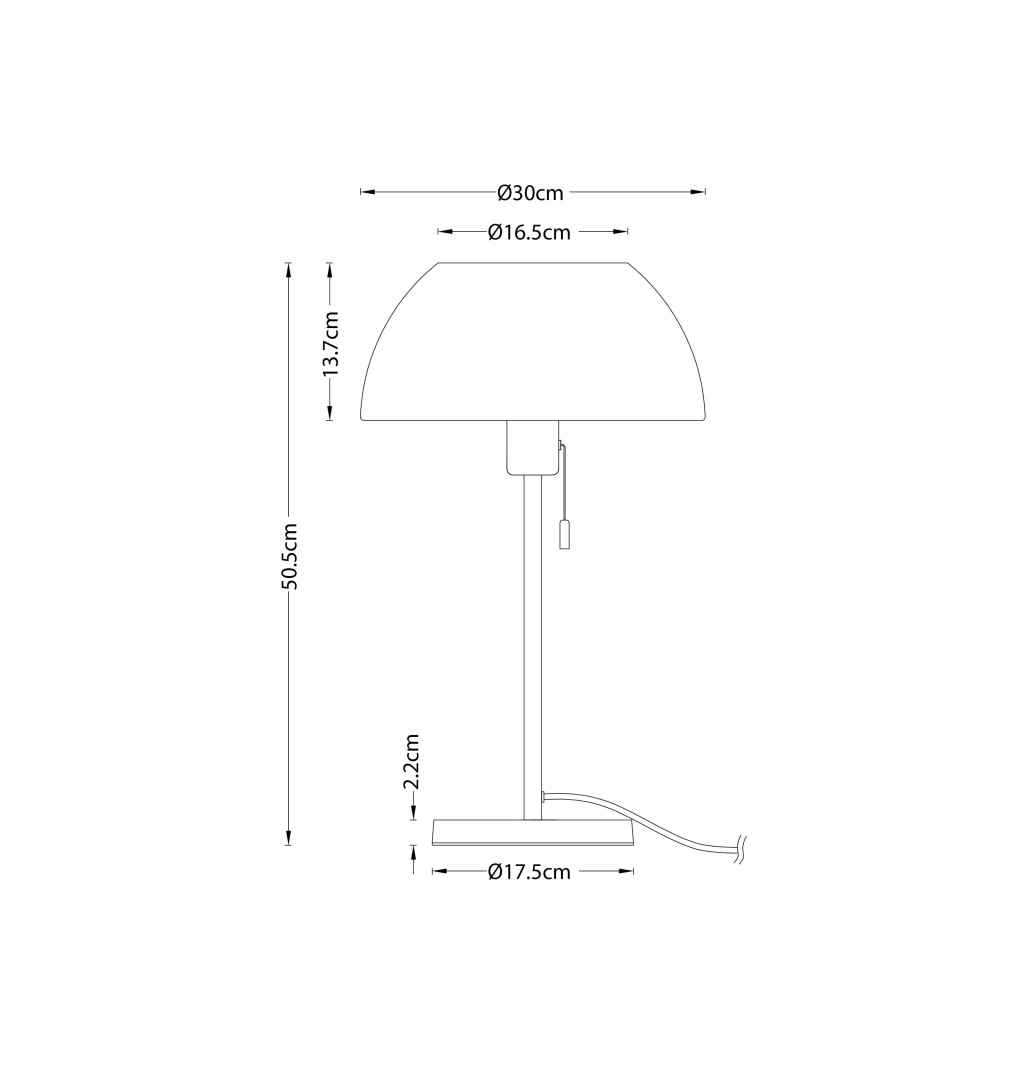 Lámpara de mesa Bolet de Velth