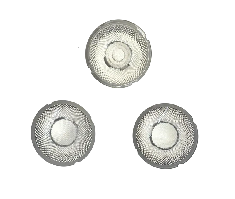 Tres lentes intercambiables de Chill, proyector LED de exterior Leuk en negro satinado