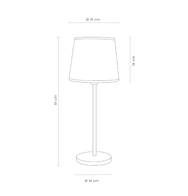 Lámpara de mesa Lussa de Velth