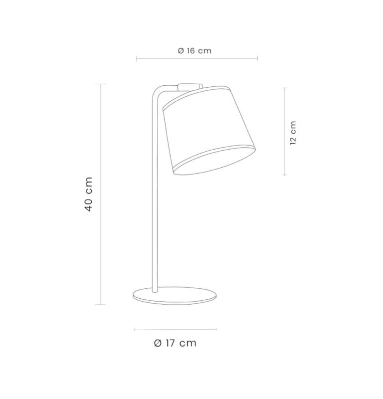 Lámpara de mesa Ycro de Velth