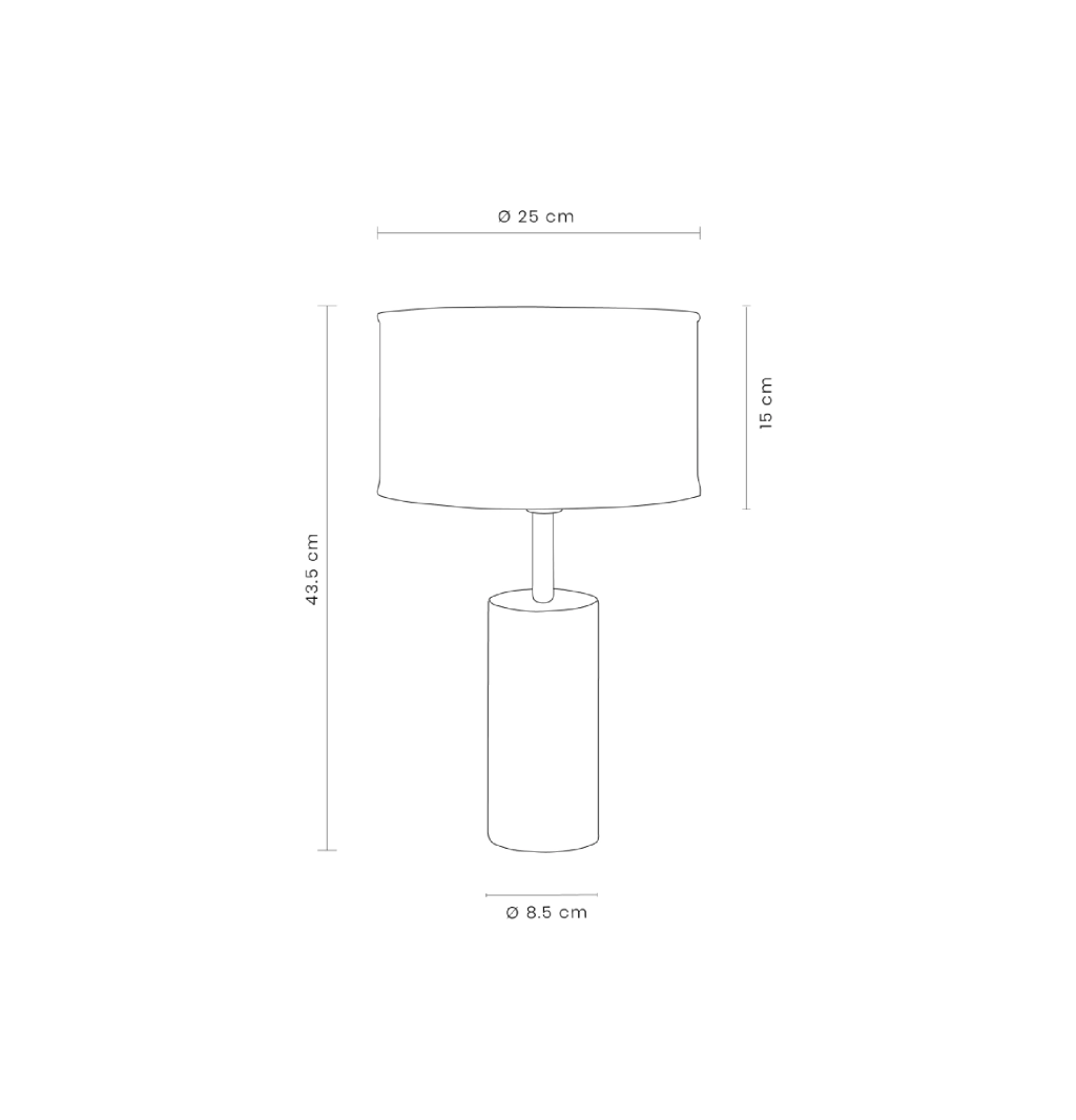 Lámpara de mesa Pampa de Velth