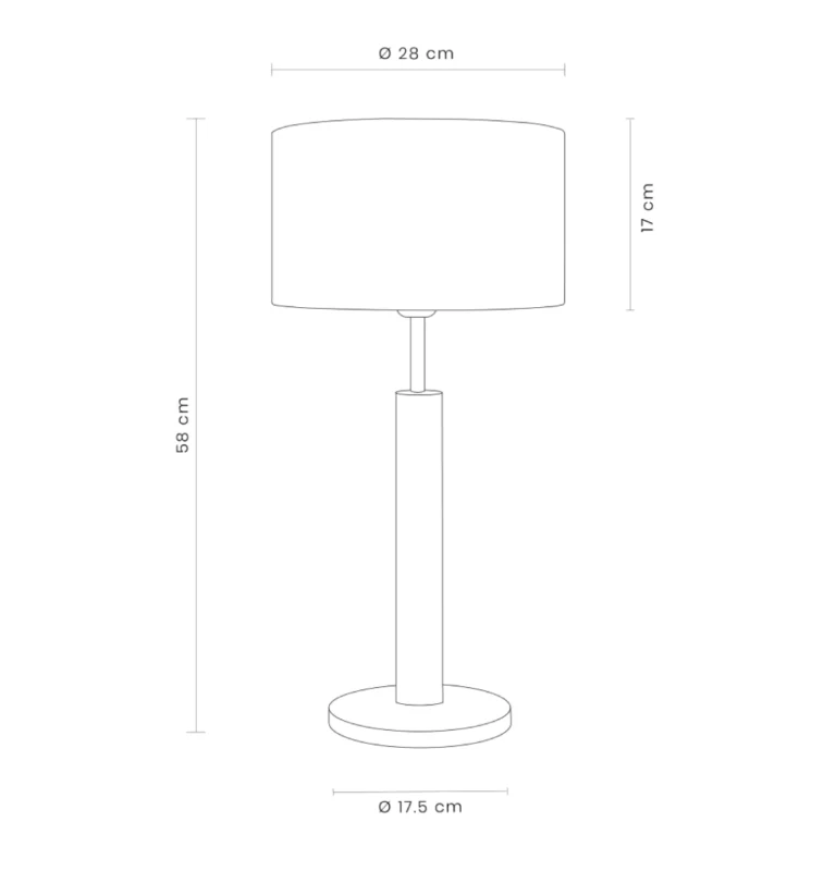 Lámpara de mesa Kaia de Velth