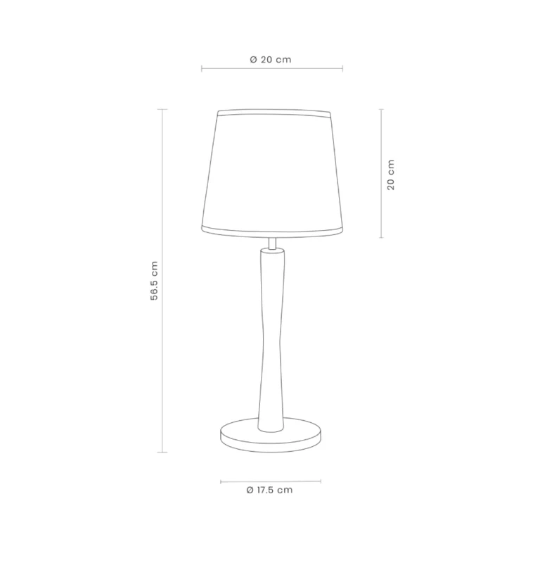 Lámpara de mesa Fos de Velth
